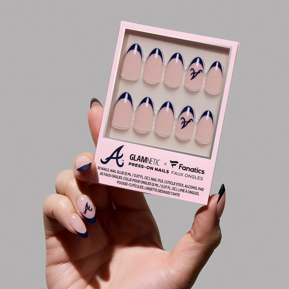Atlanta Braves Press-On Nail Set