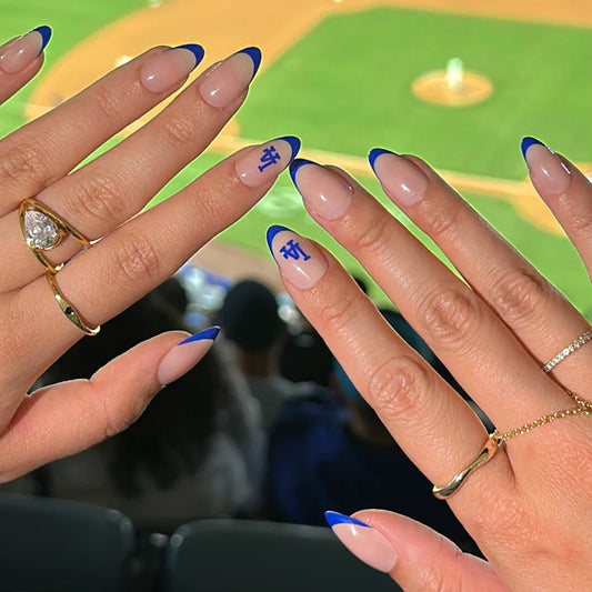 Los Angeles Dodgers Press-On Nail Set