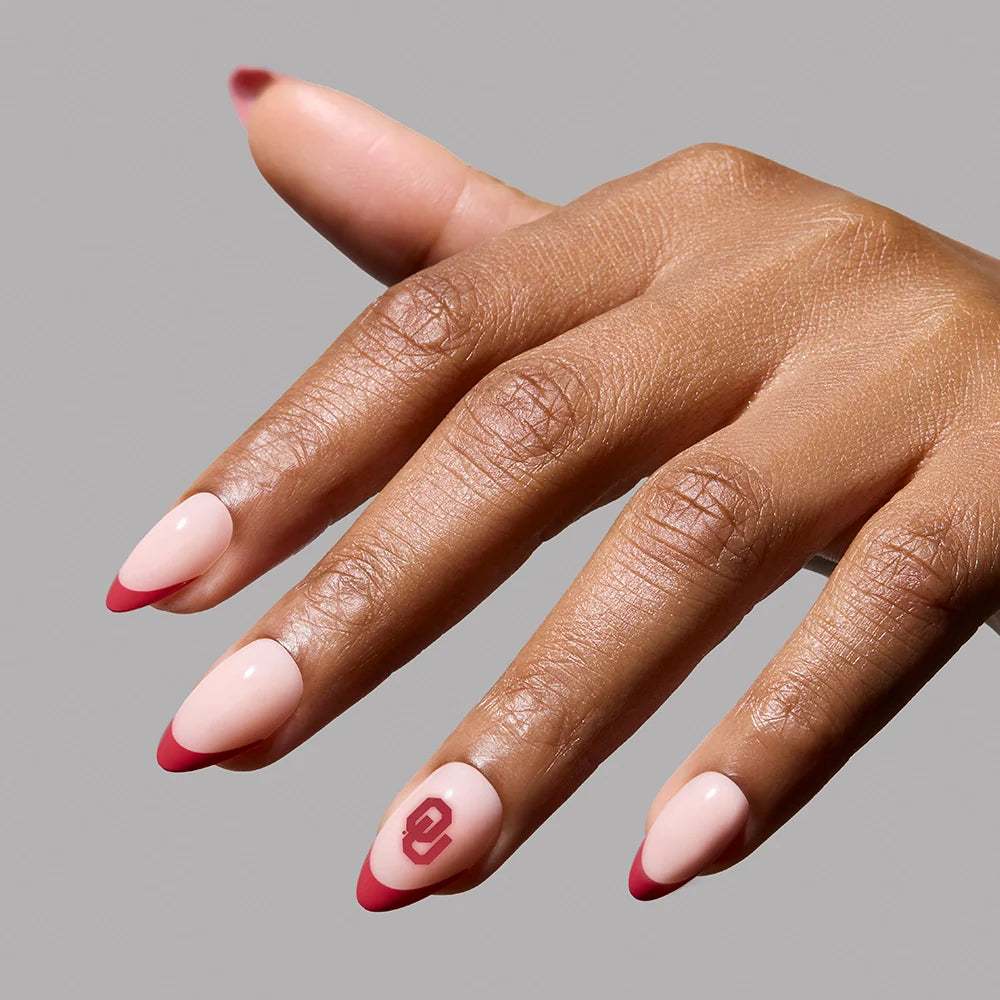 Oklahoma Sooners Press-On Nail Set